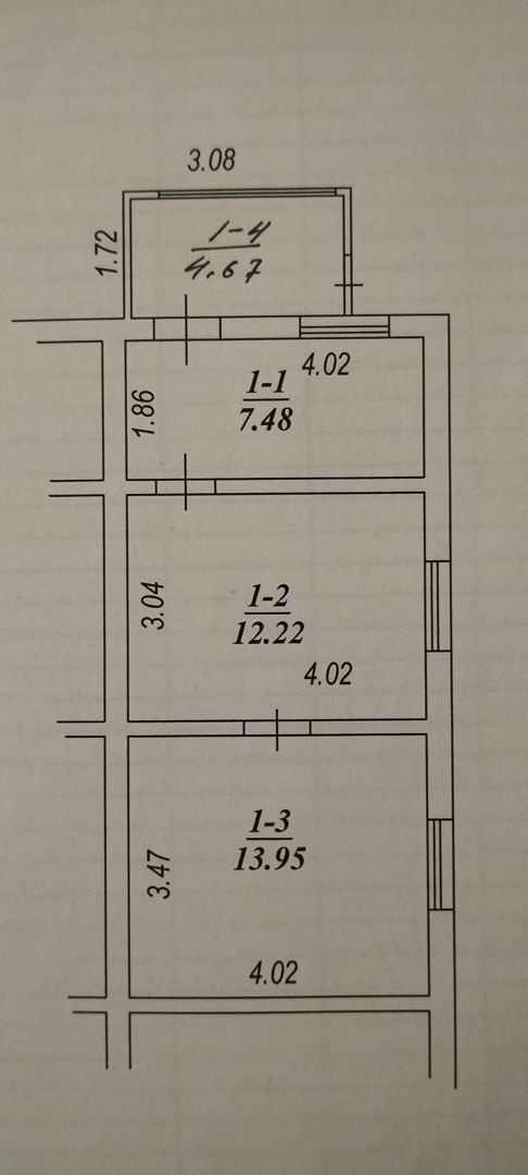 Продаётся дом, 2 комн., 38.32 м², 1/1 эт.
